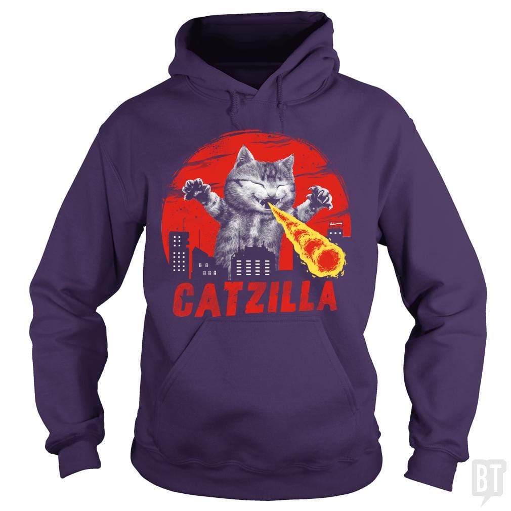 Catzilla - BustedTees.com