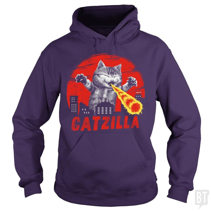 Catzilla - BustedTees.com