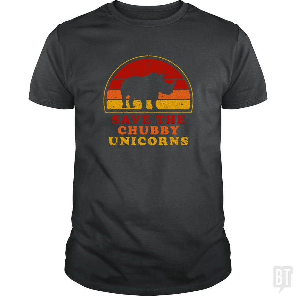Save The Chubby Unicorns - BustedTees.com