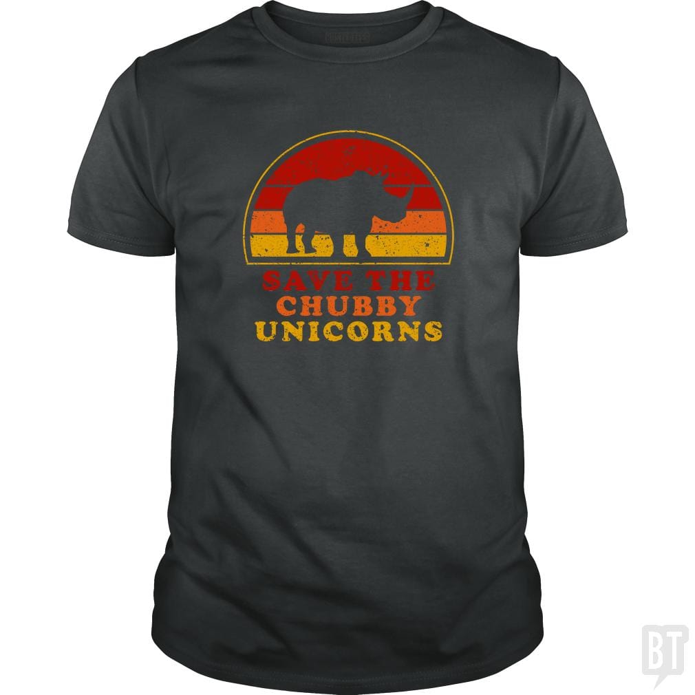 Save The Chubby Unicorns - BustedTees.com