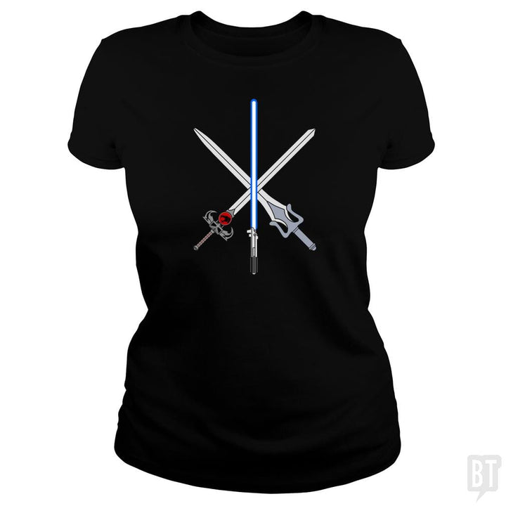 Choose Your Sword - BustedTees.com