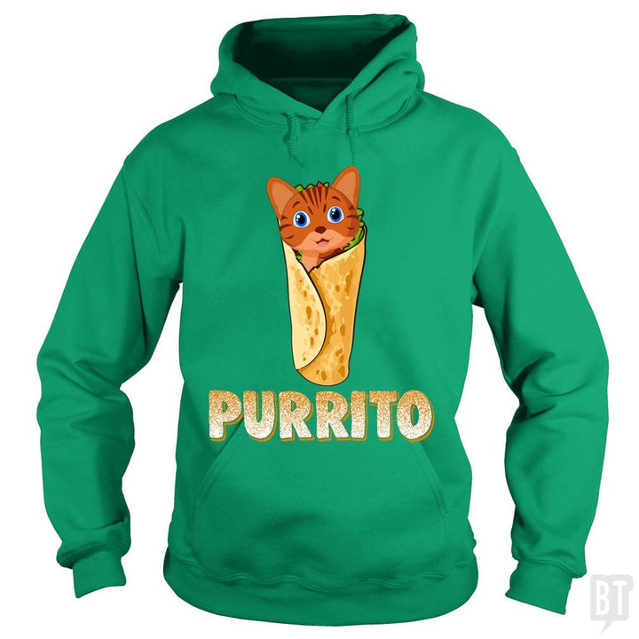 Purrito Cat - BustedTees.com