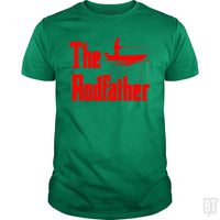 Load image into Gallery viewer, The Rodfather. Funny Fishing Tshirt for Fisherman - BustedTees.com
