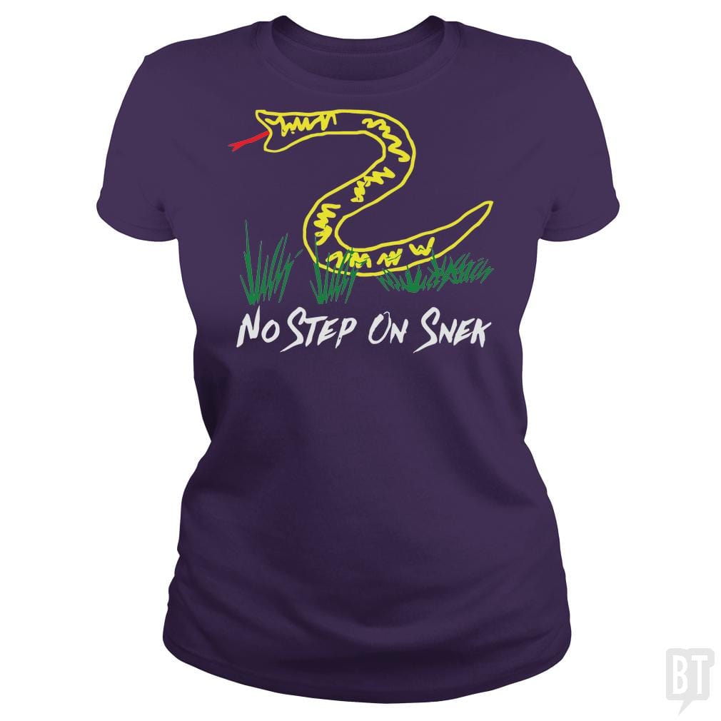 No Step On Snek - BustedTees.com