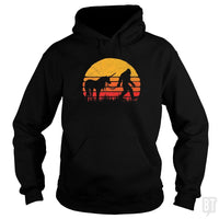 Load image into Gallery viewer, Funny Bigfoot Sasquatch and Unicorn Shirt - BustedTees.com

