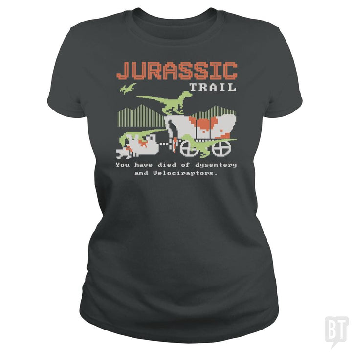 Jurassic Trail - BustedTees.com