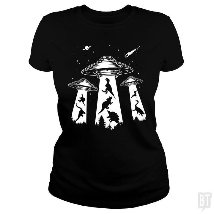UFO Abduction - BustedTees.com