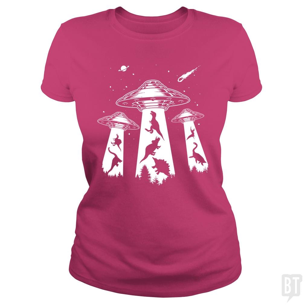 UFO Abduction - BustedTees.com