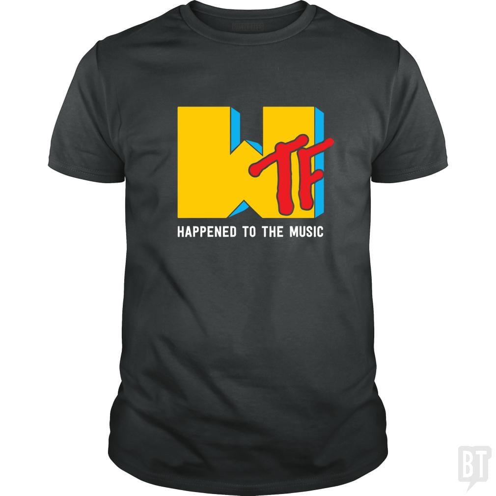 WTF Music - BustedTees.com