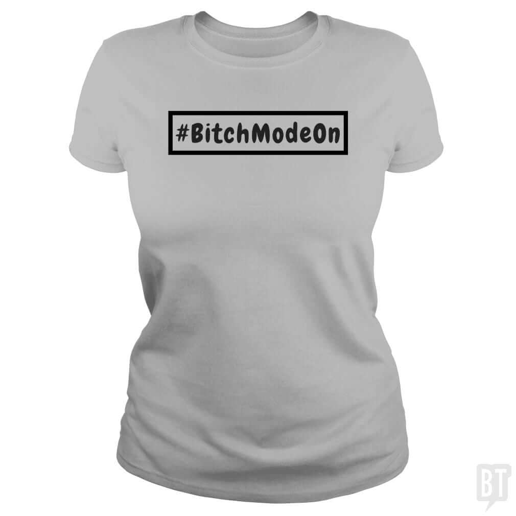 #BITCHMODEON - BustedTees.com
