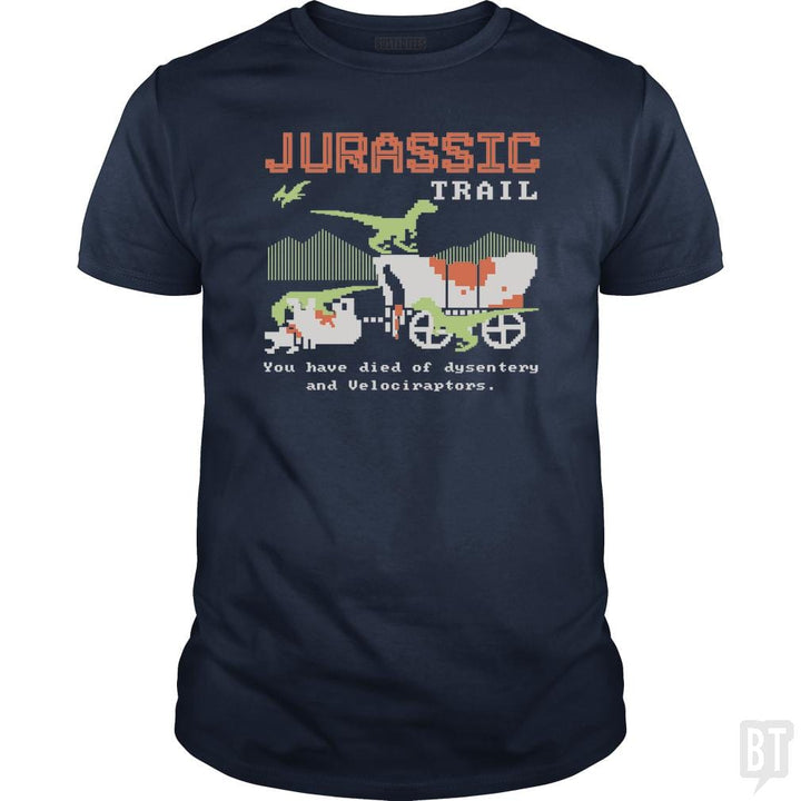 Jurassic Trail - BustedTees.com