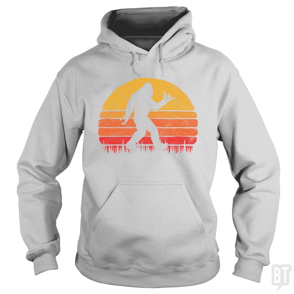 Funny Shaka Aloha Bigfoot Surfer Shirt - Believe D - BustedTees.com