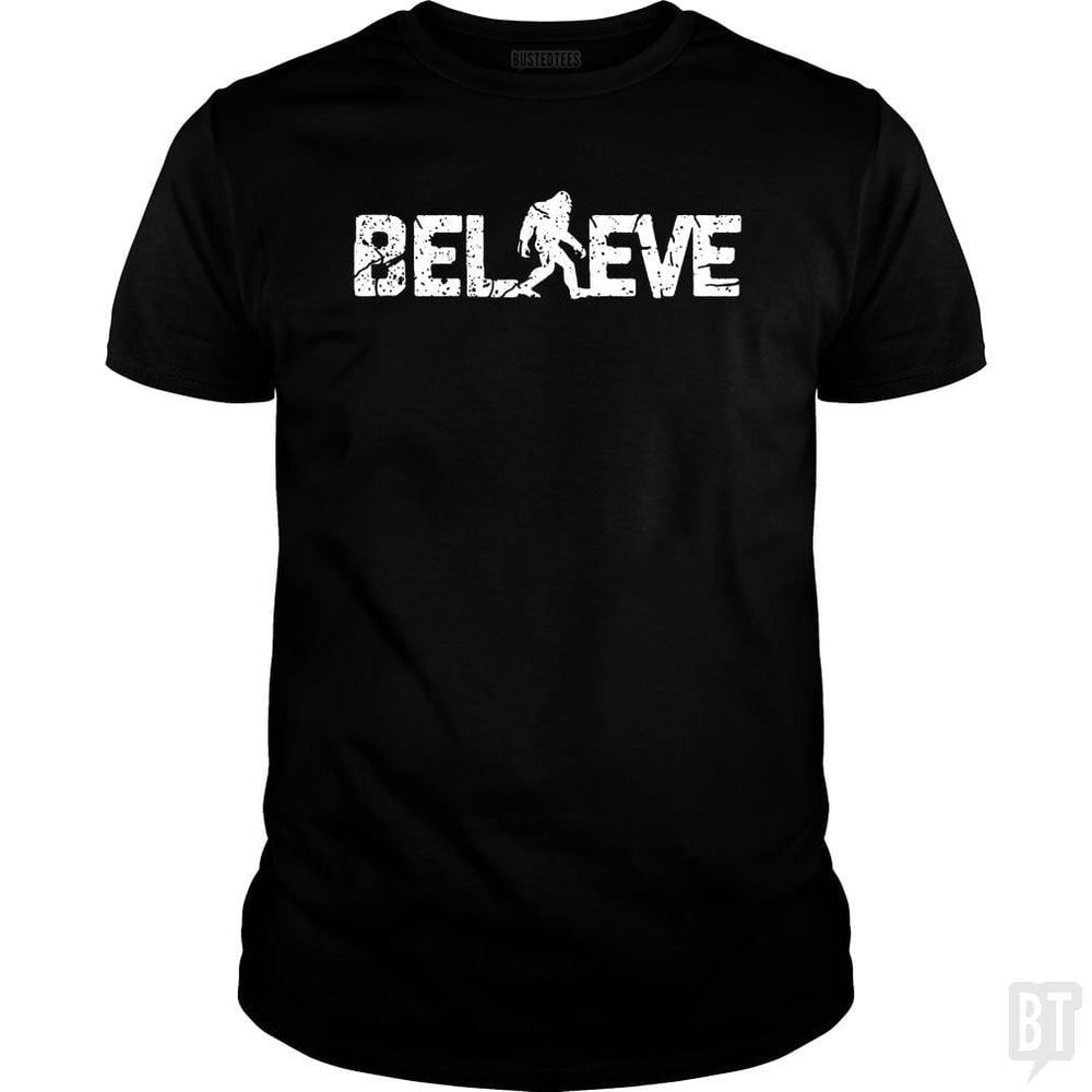 Believe Bigfoot - BustedTees.com