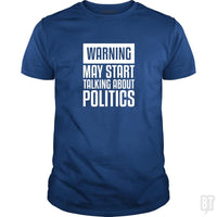 Load image into Gallery viewer, Funny Political T Shirts Gift For Political Junkie - BustedTees.com
