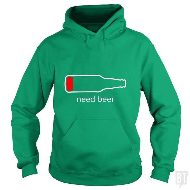 Need Beer - BustedTees.com