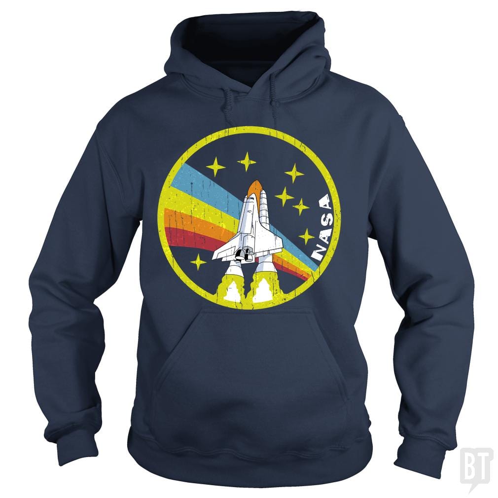 Nasa Vintage Colors T shirt - BustedTees.com