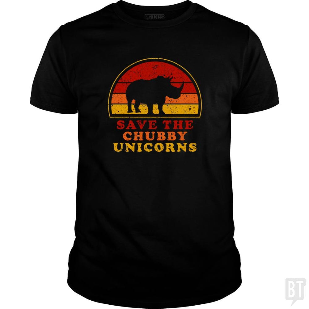 Save The Chubby Unicorns - BustedTees.com