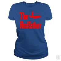 Load image into Gallery viewer, The Rodfather. Funny Fishing Tshirt for Fisherman - BustedTees.com
