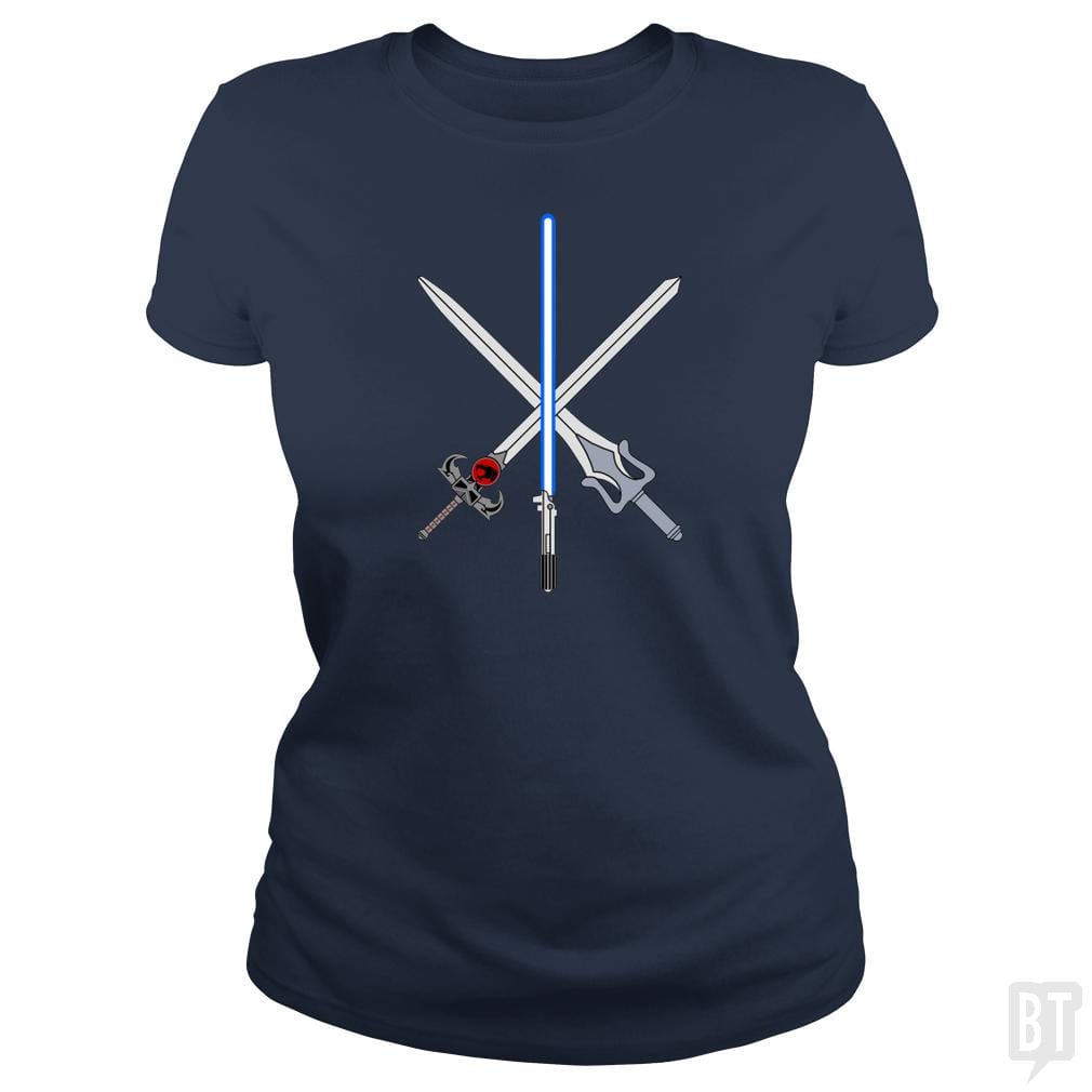 Choose Your Sword - BustedTees.com