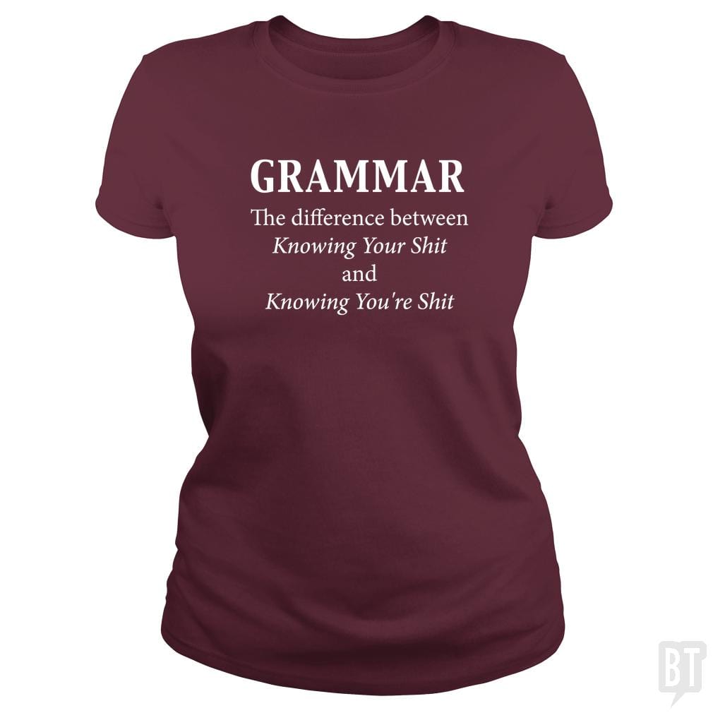 Grammar - BustedTees.com