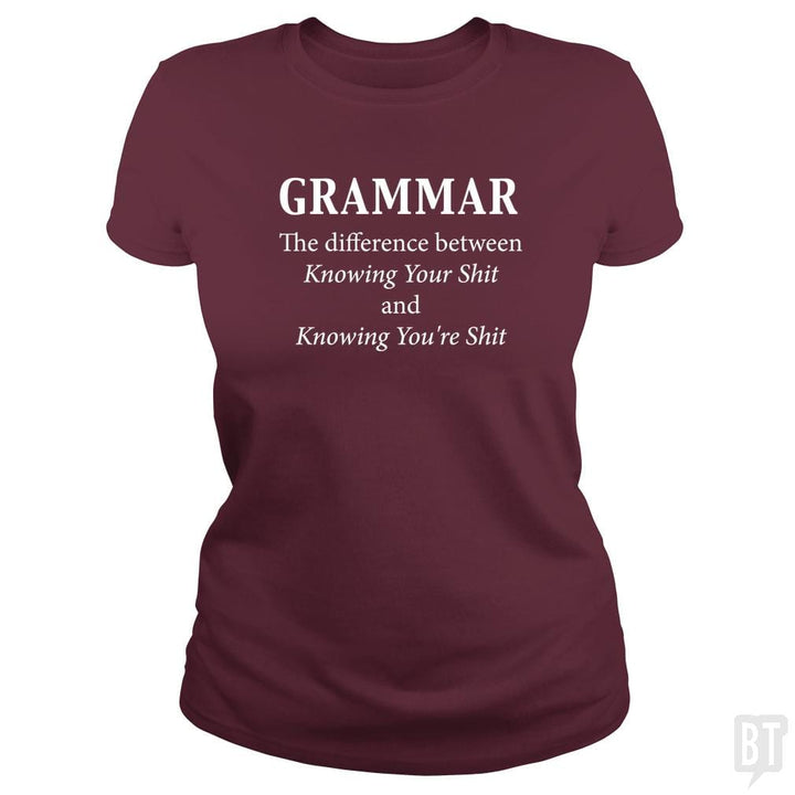 Grammar - BustedTees.com