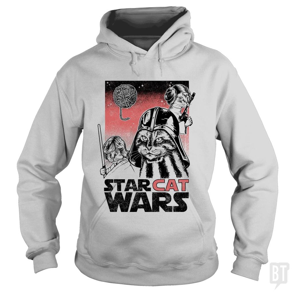 Star Cat Wars - BustedTees.com