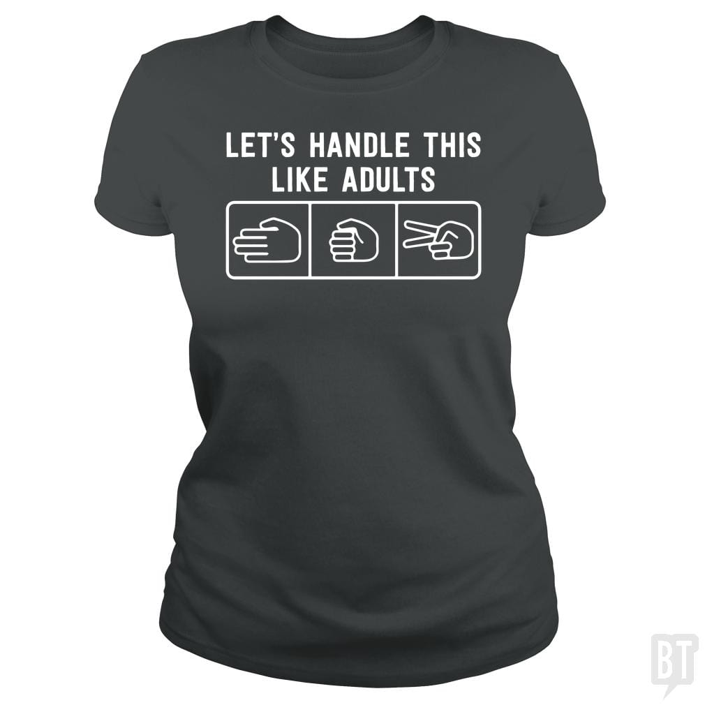 Rock Paper Scissors - BustedTees.com