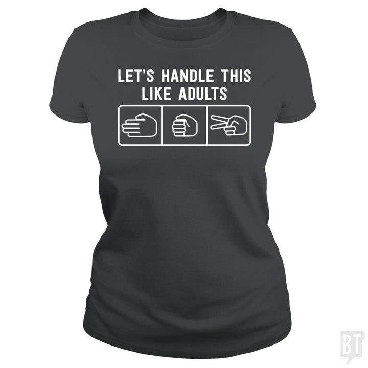 Rock Paper Scissors - BustedTees.com