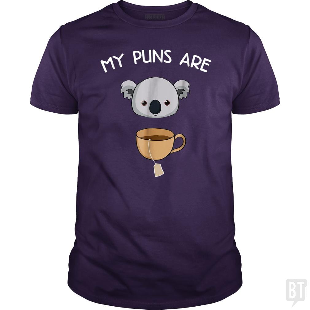 My Puns Are Koala Tea - BustedTees.com