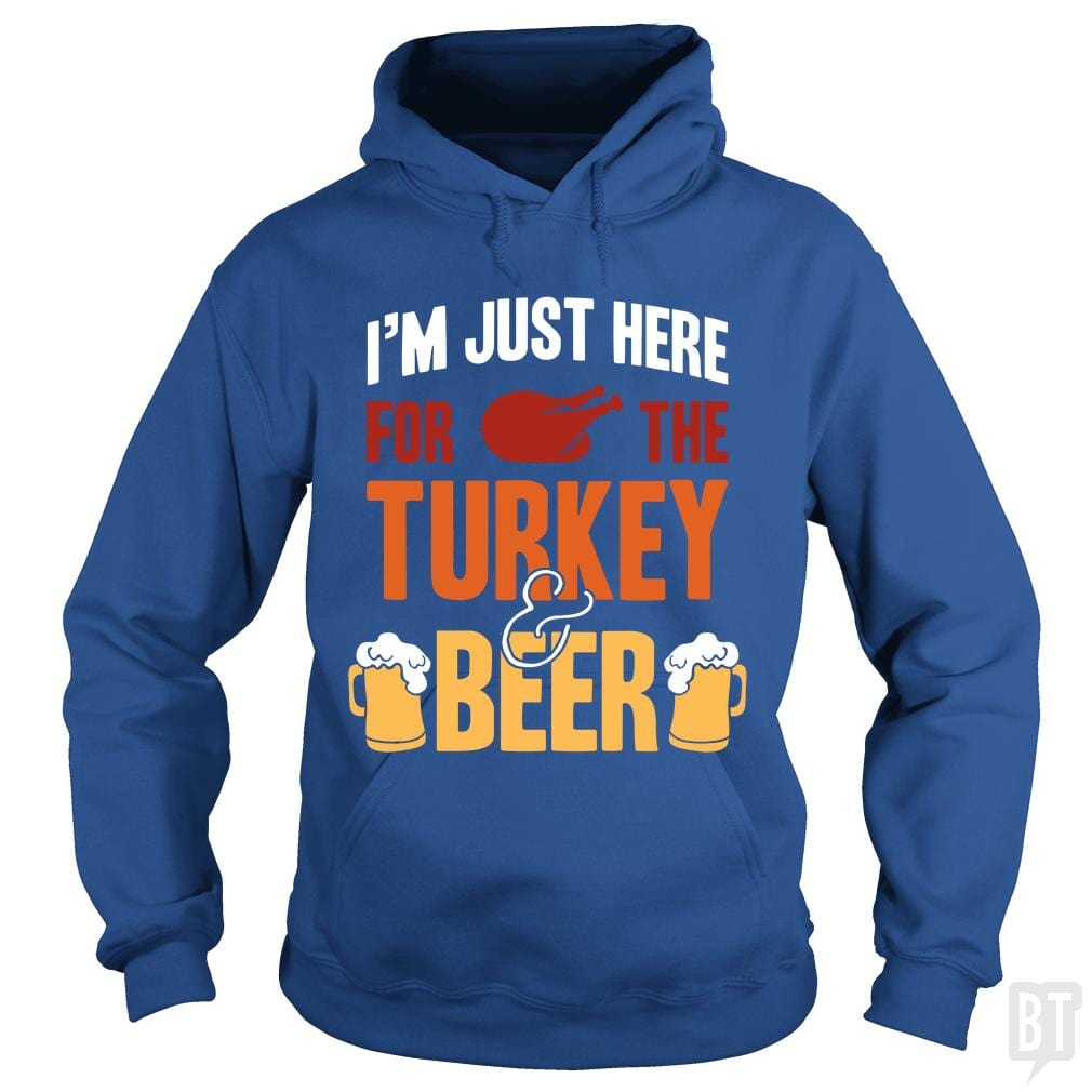 Turkey And Beer - BustedTees.com
