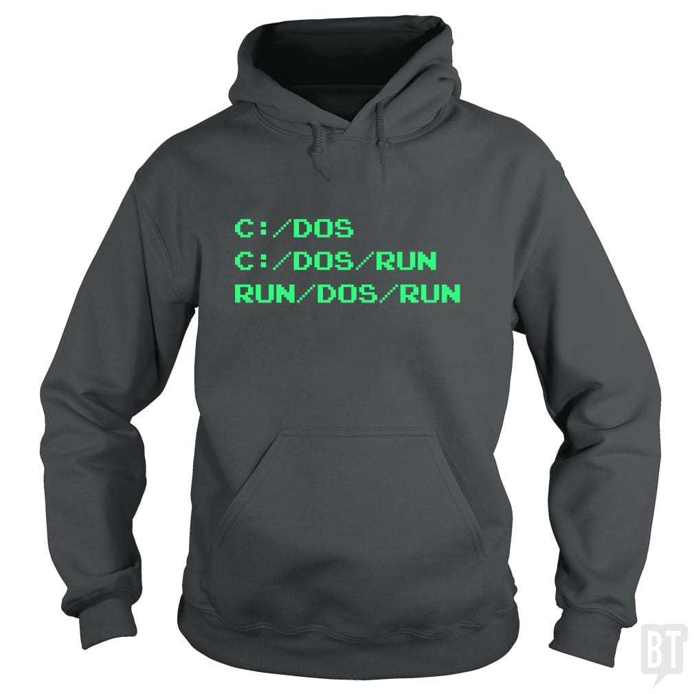 Run/DOS/Run - BustedTees.com