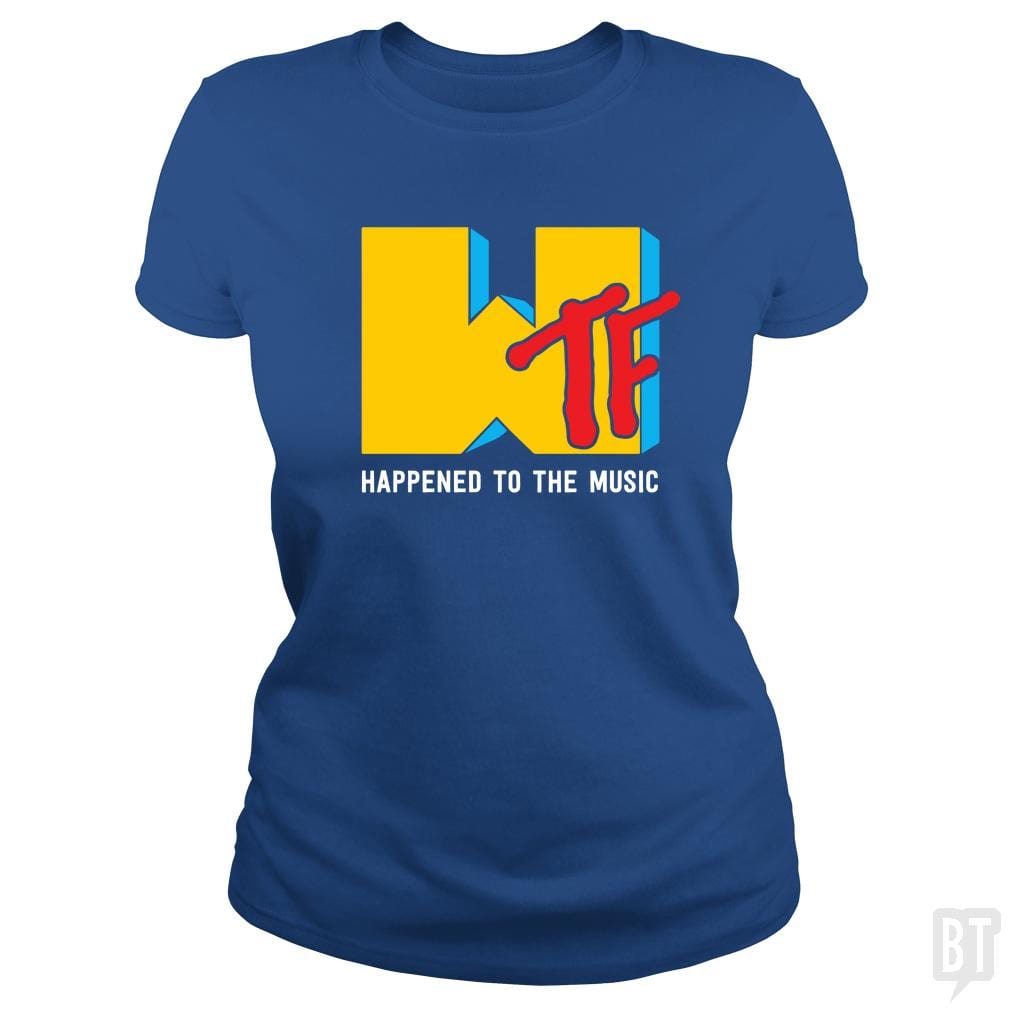 WTF Music - BustedTees.com