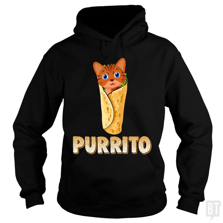 Purrito Cat - BustedTees.com