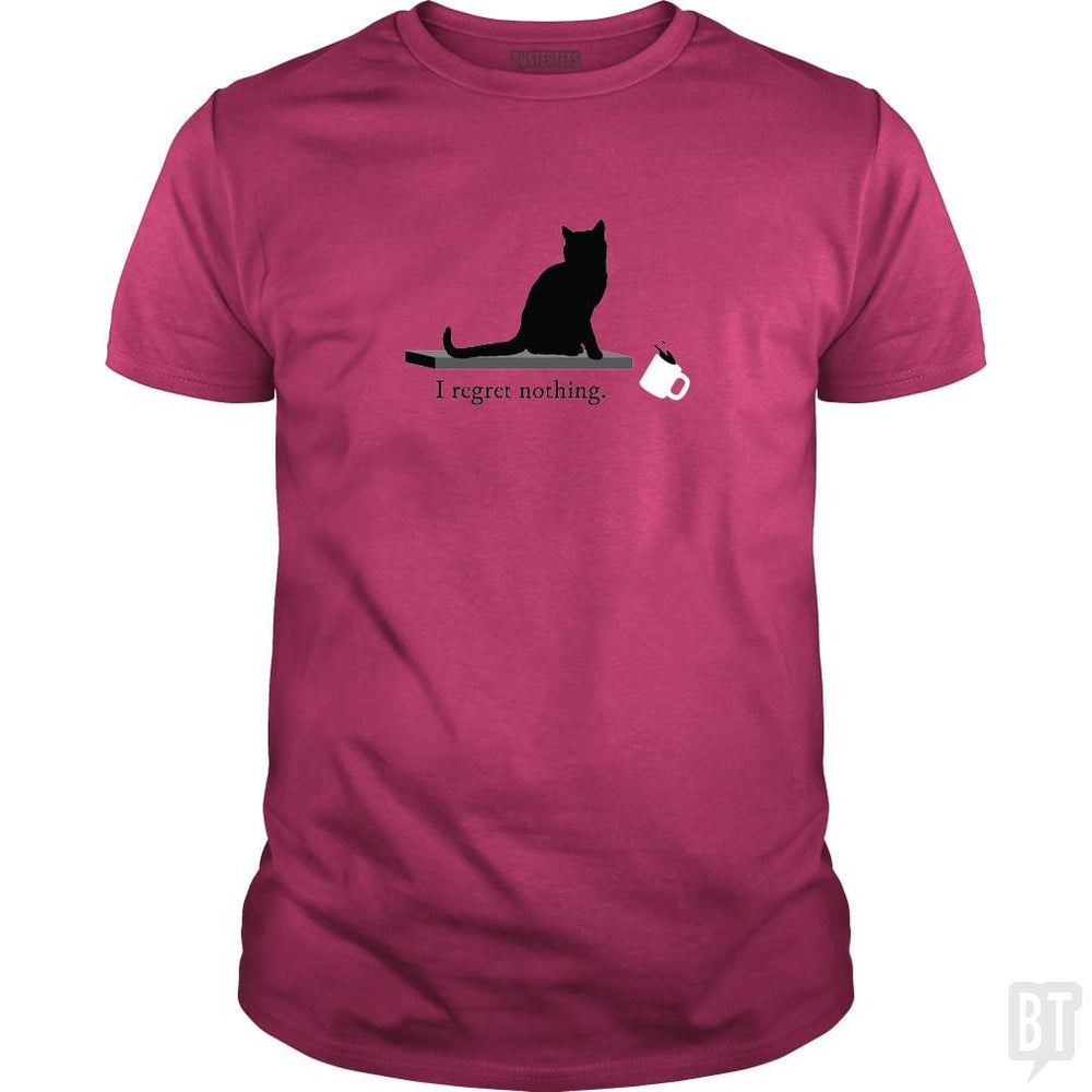 I Regret Nothing Cat - BustedTees.com