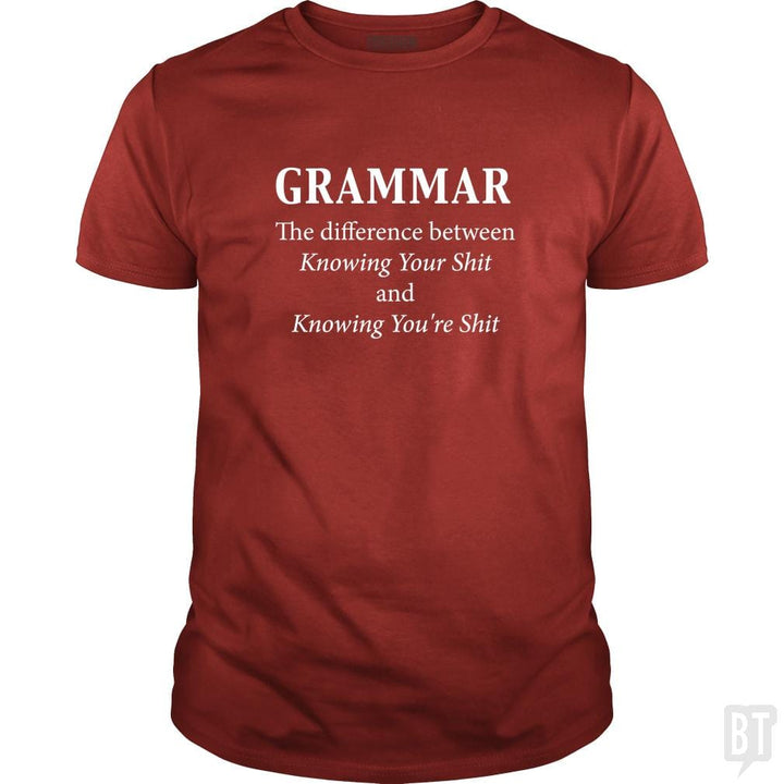 Grammar - BustedTees.com