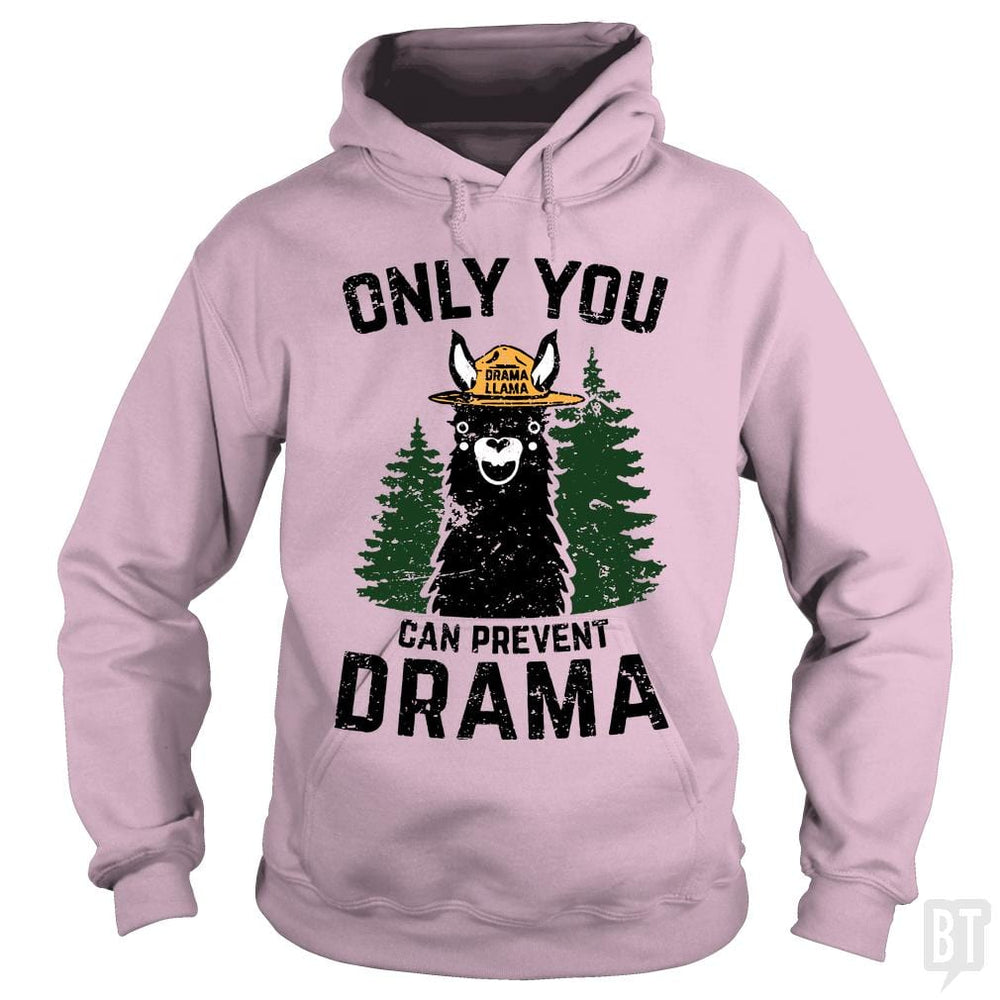 Only You Can Prevent Drama Llama Smokey Parody Bea - BustedTees.com