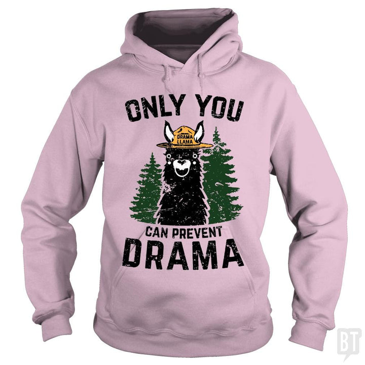 Only You Can Prevent Drama Llama Smokey Parody Bea - BustedTees.com