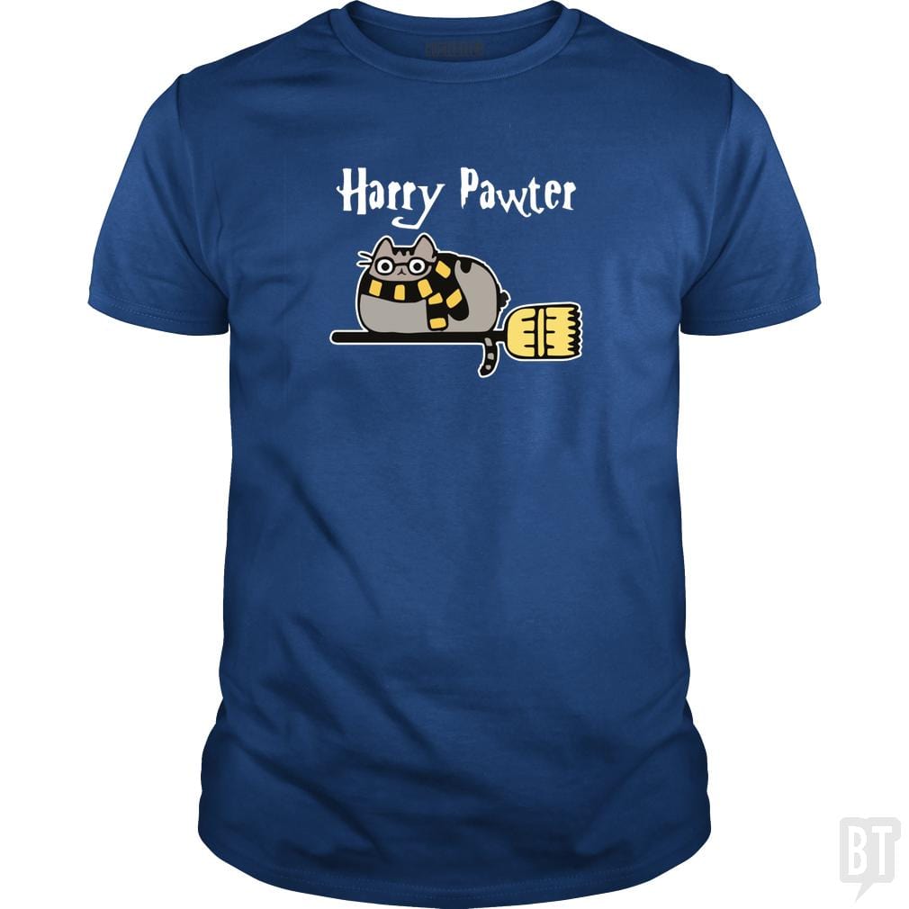 Harry Pawter Shirt Paw Cat Lover Fantasy - BustedTees.com