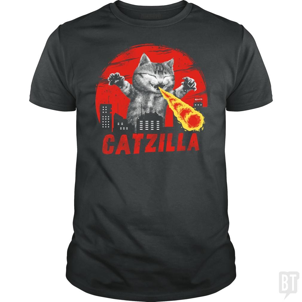 Catzilla - BustedTees.com