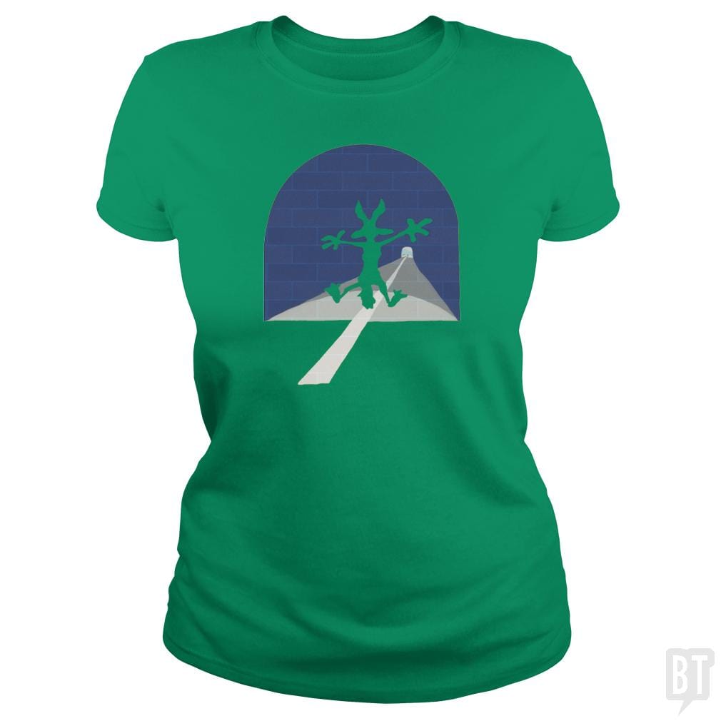 Wall Coyote - BustedTees.com