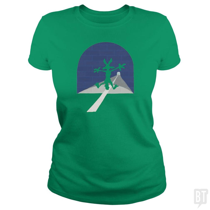 Wall Coyote - BustedTees.com