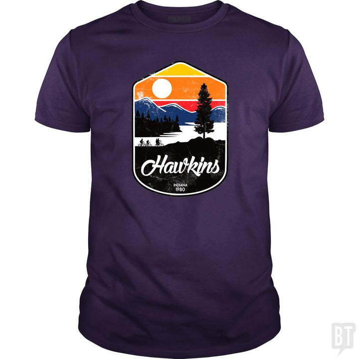 Hawkins - BustedTees.com