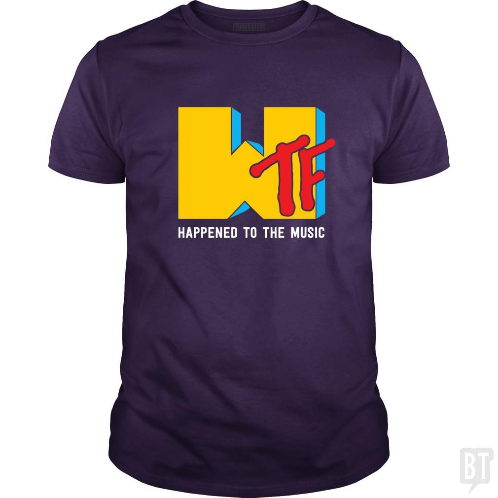 WTF Music - BustedTees.com