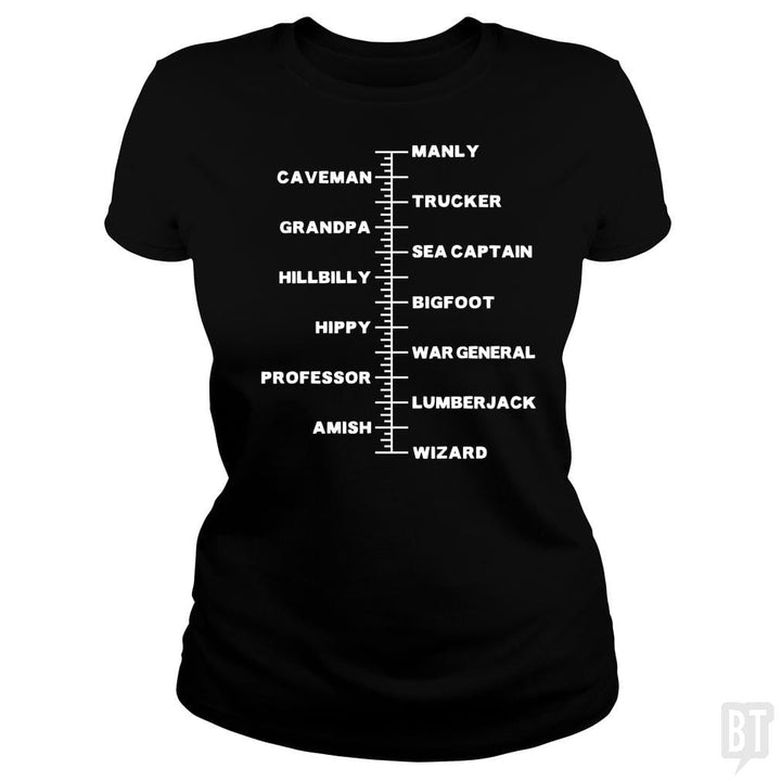 Beard Length - BustedTees.com