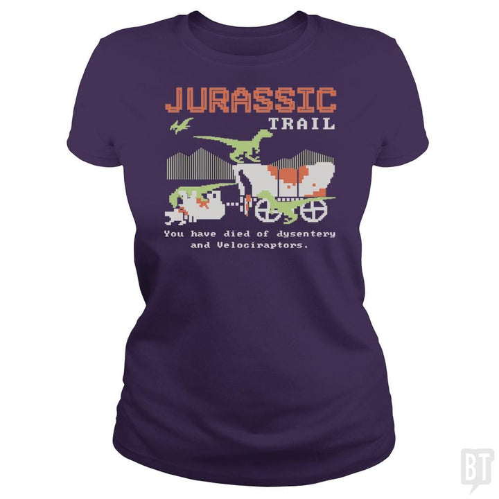 Jurassic Trail - BustedTees.com