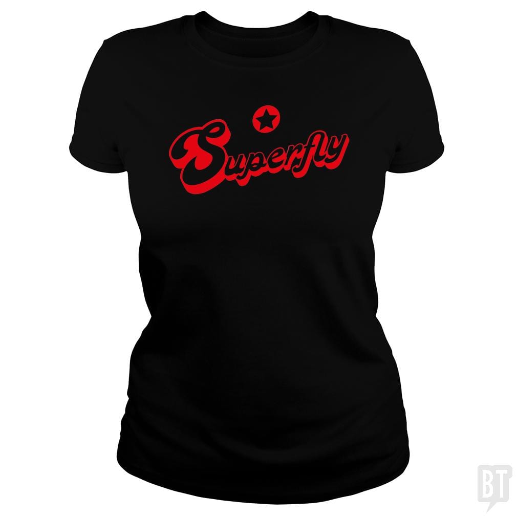 Superfly Shirt Vintage Retro - BustedTees.com