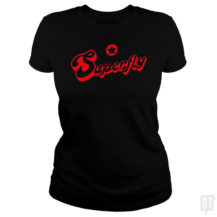 Superfly Shirt Vintage Retro - BustedTees.com