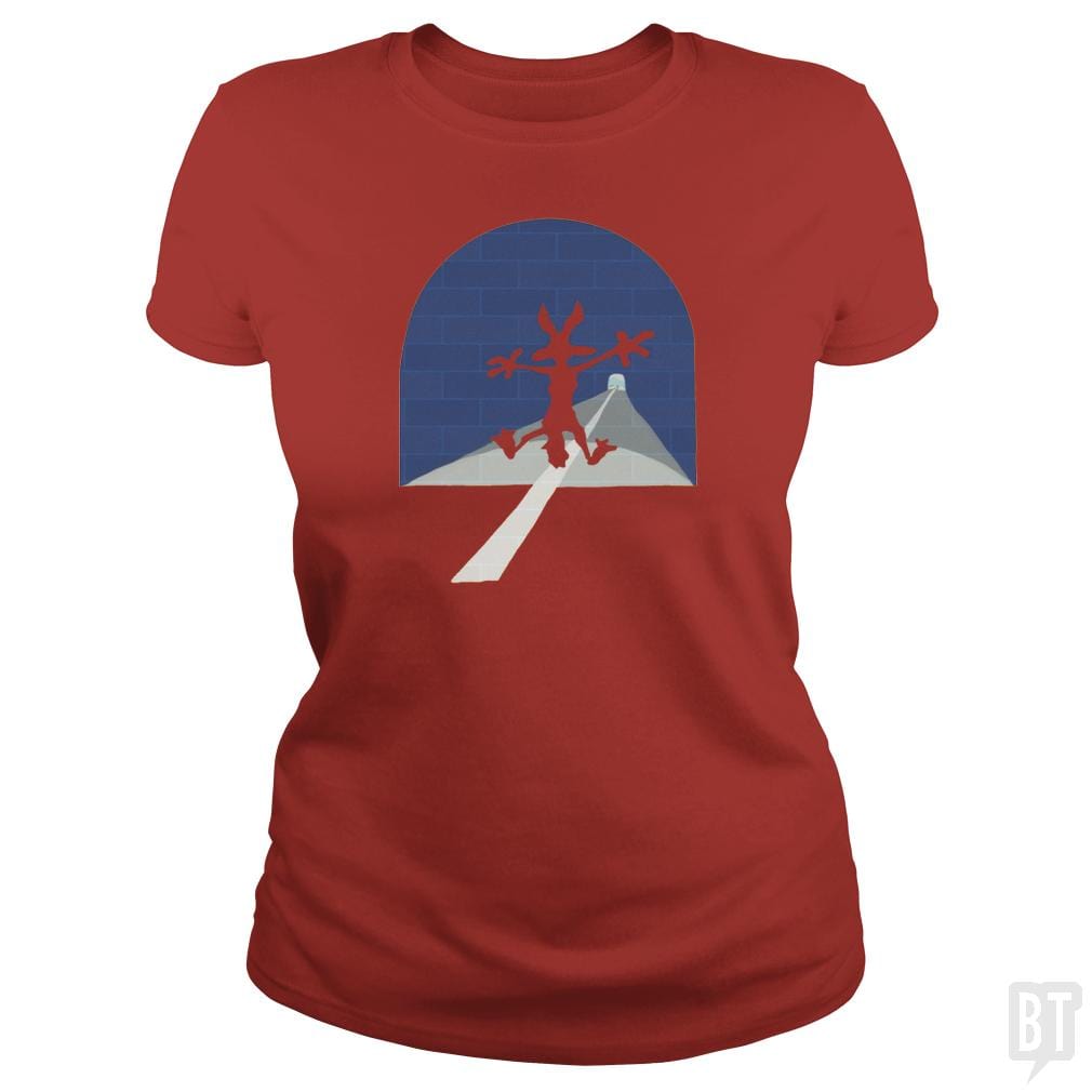 Wall Coyote - BustedTees.com