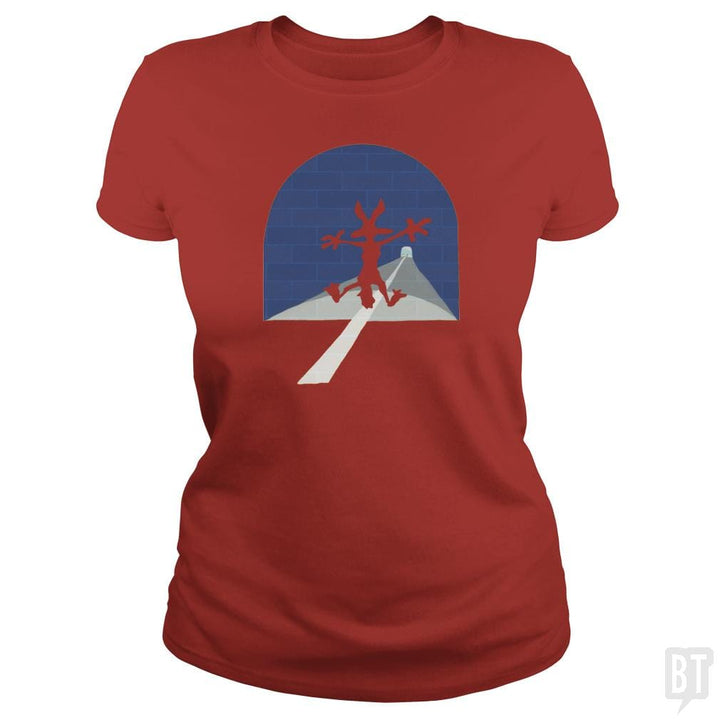 Wall Coyote - BustedTees.com