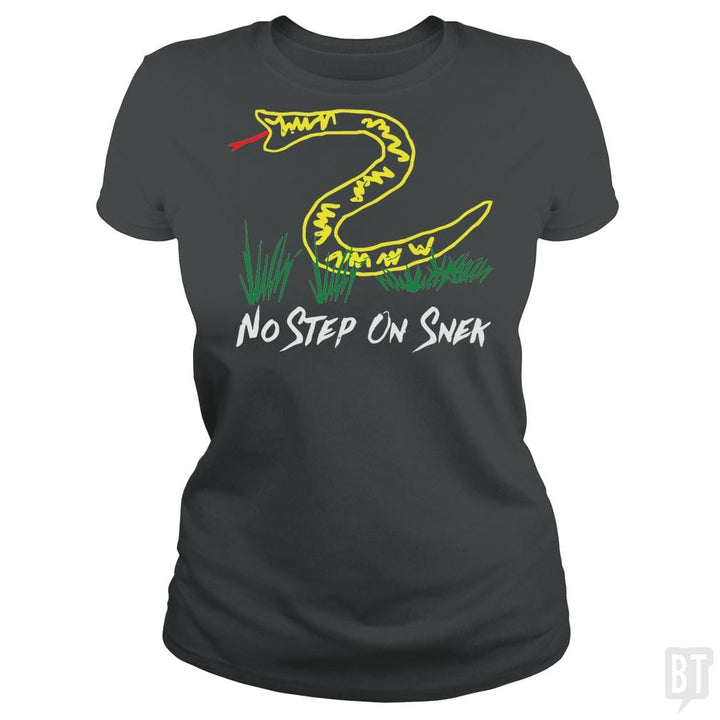 No Step On Snek - BustedTees.com